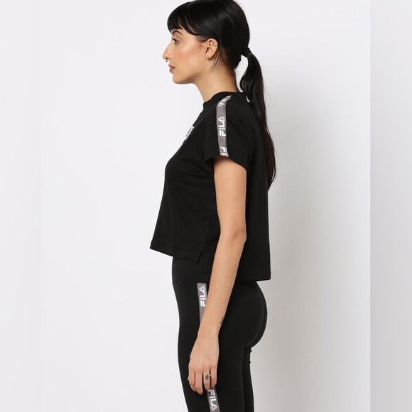 FILA High Neck Crop Tops - Picture 5 of 8